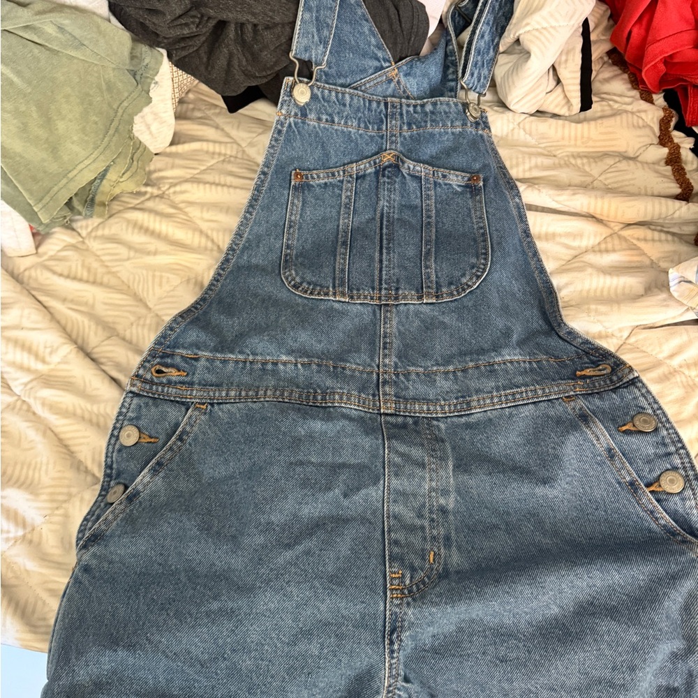 Old Navy Blue Denim Overalls
